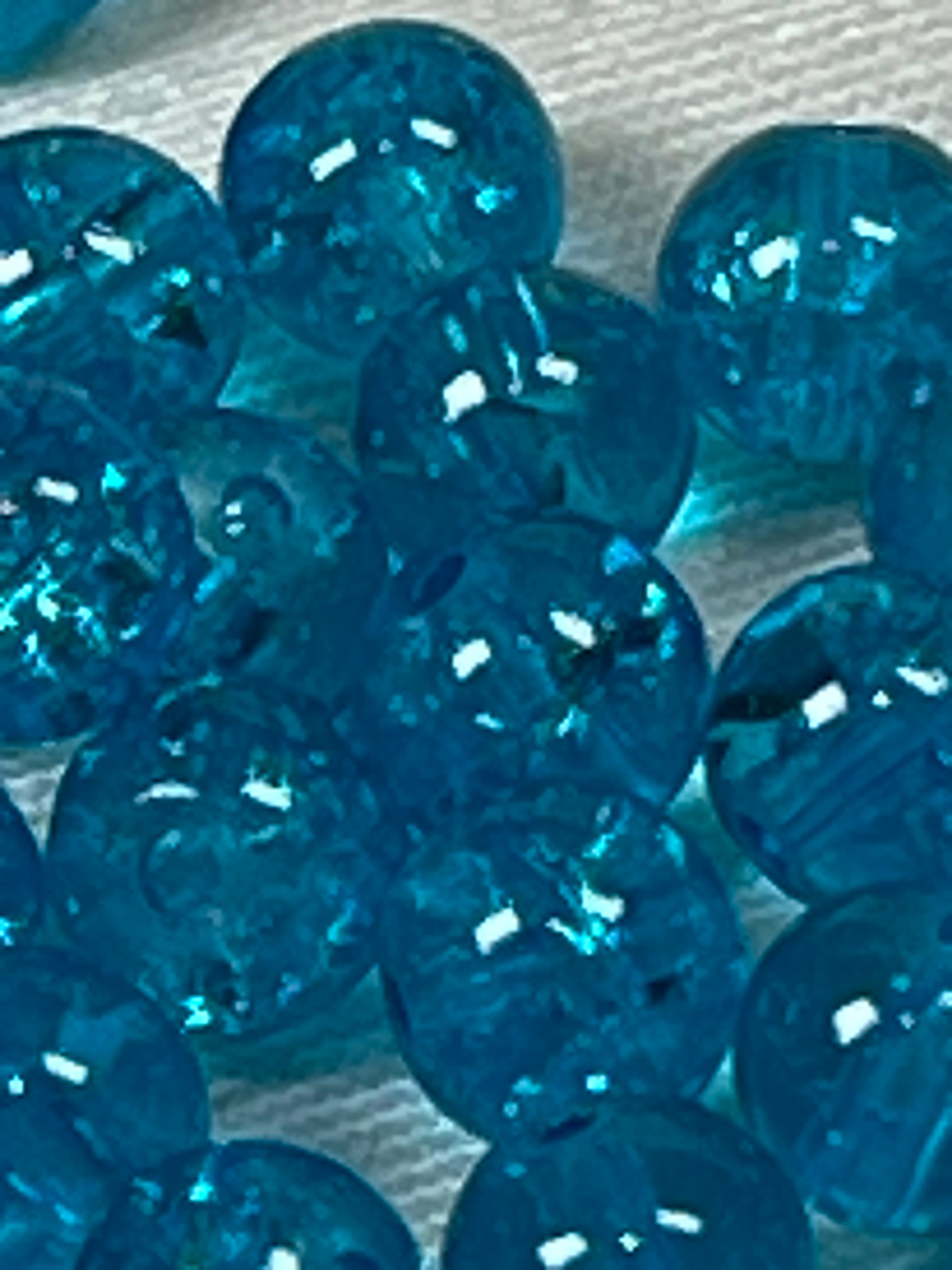 6mm Crackle Glass Beads