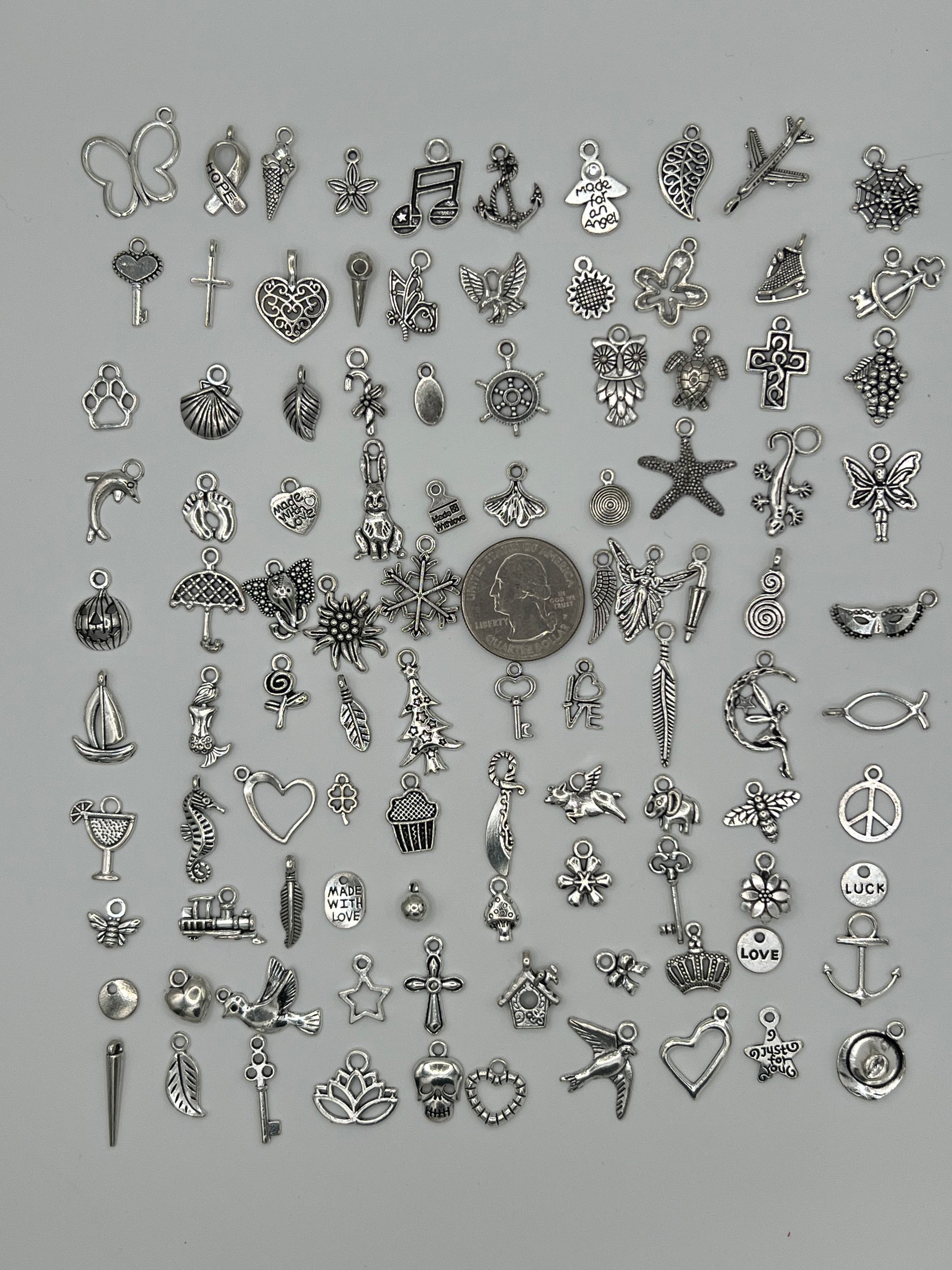 100 Different Tibetan Style Pendants/Charms