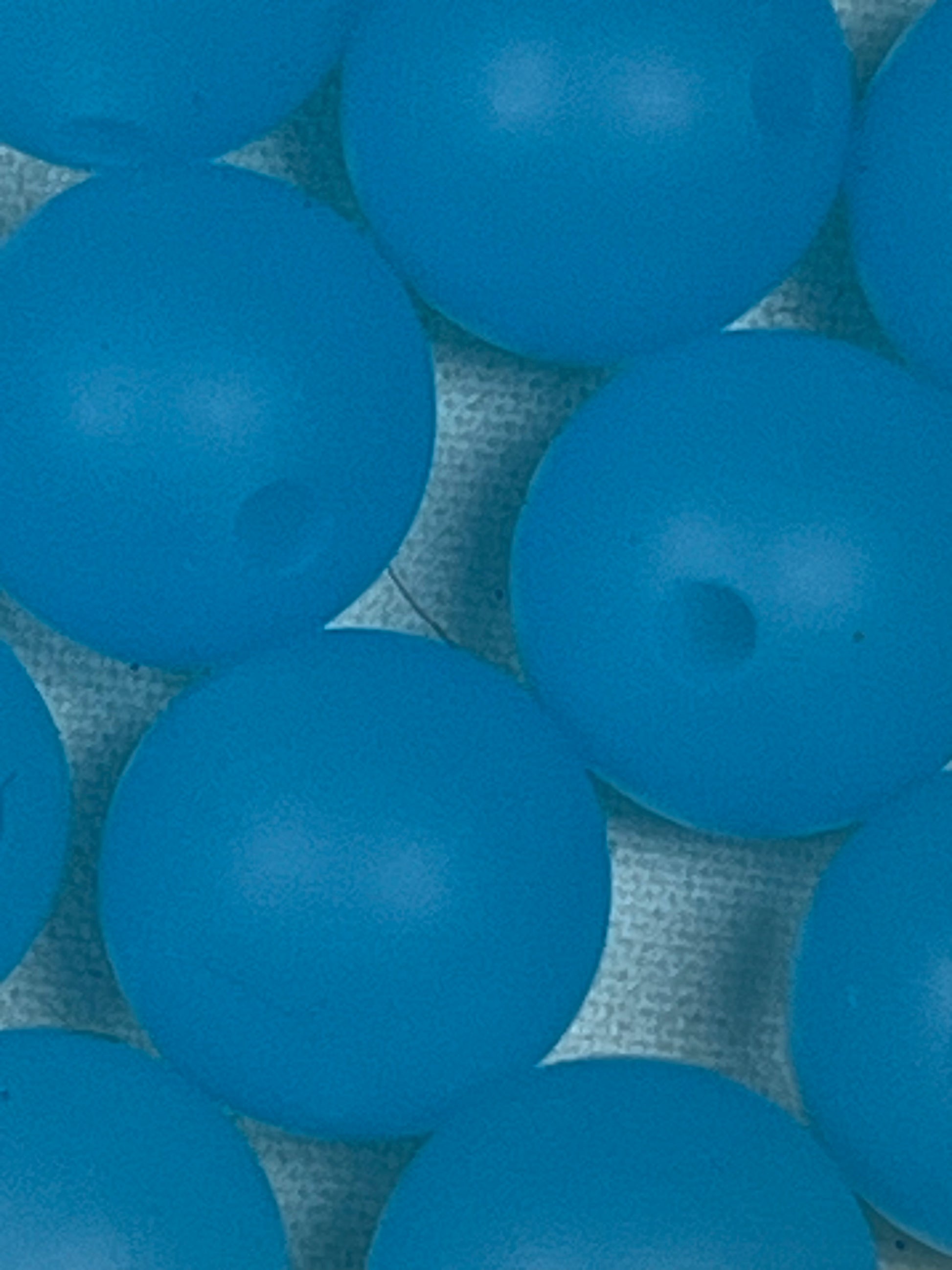 20 12mm Silicone Beads Sky Blue