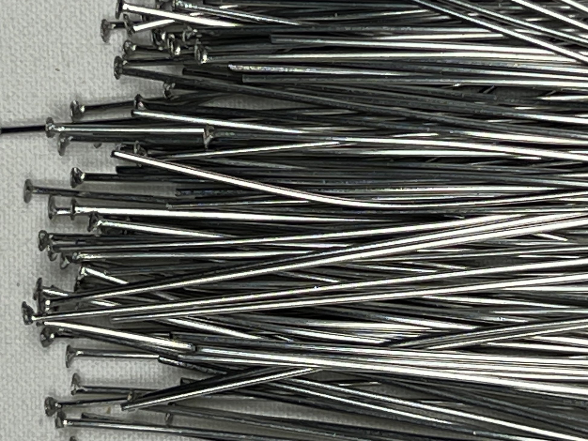 100 50mm 304 Stainless Steel Flat Head Pins
