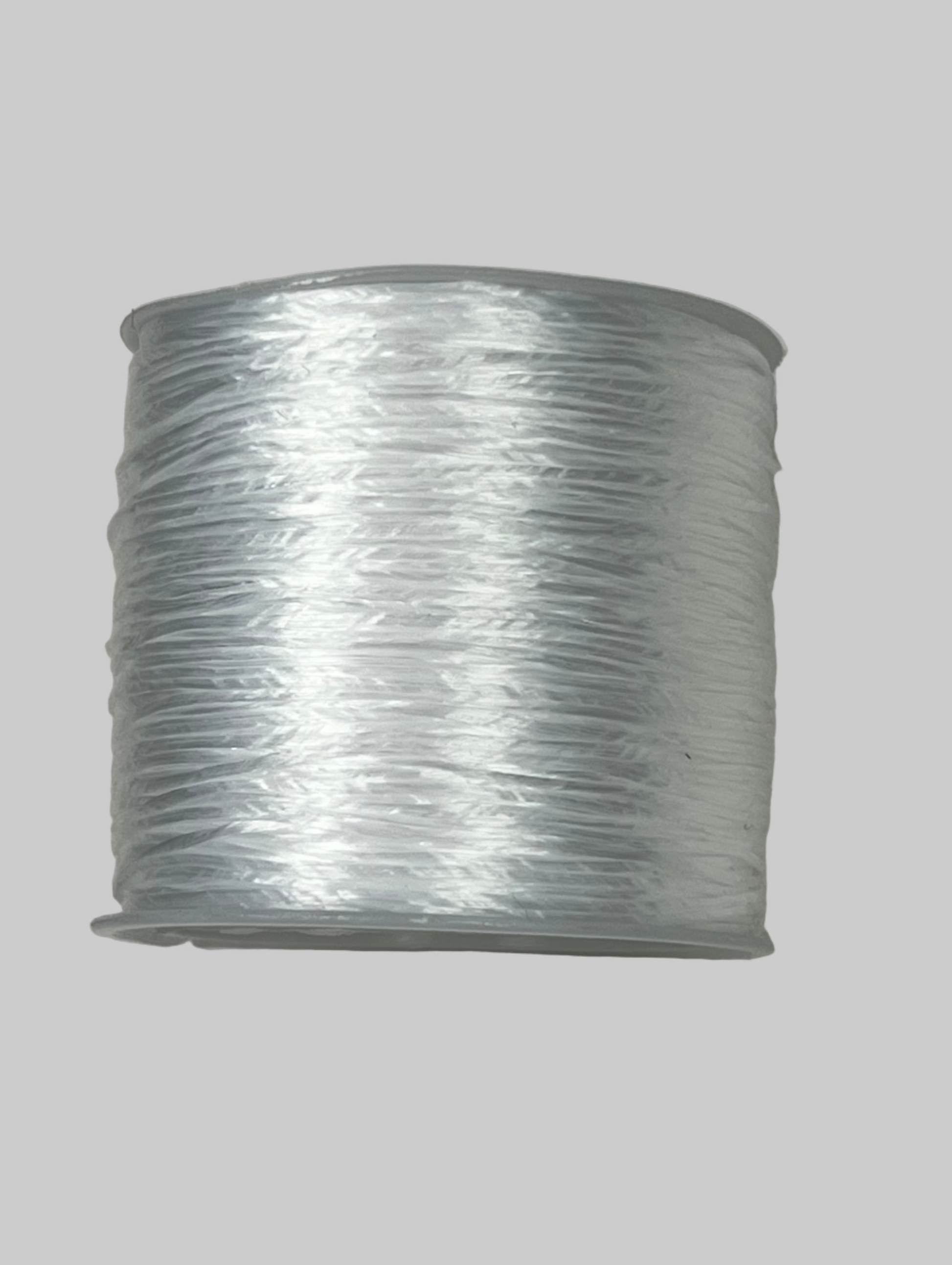 0.8mm White Elastic Bead String 60 Meters/Roll