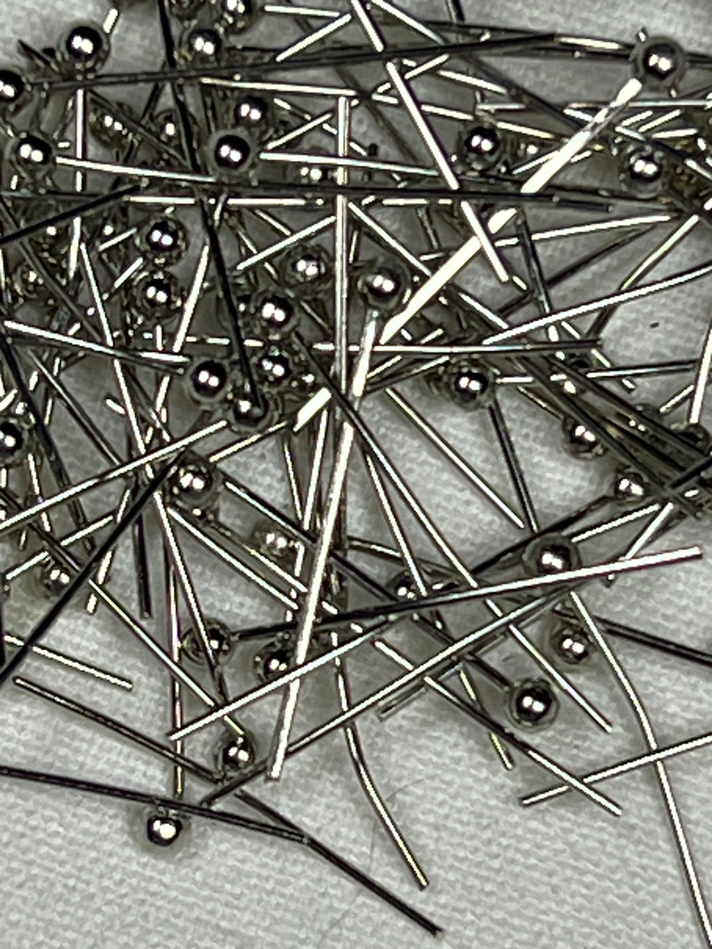 100 18mm Brass Ball Head Pins