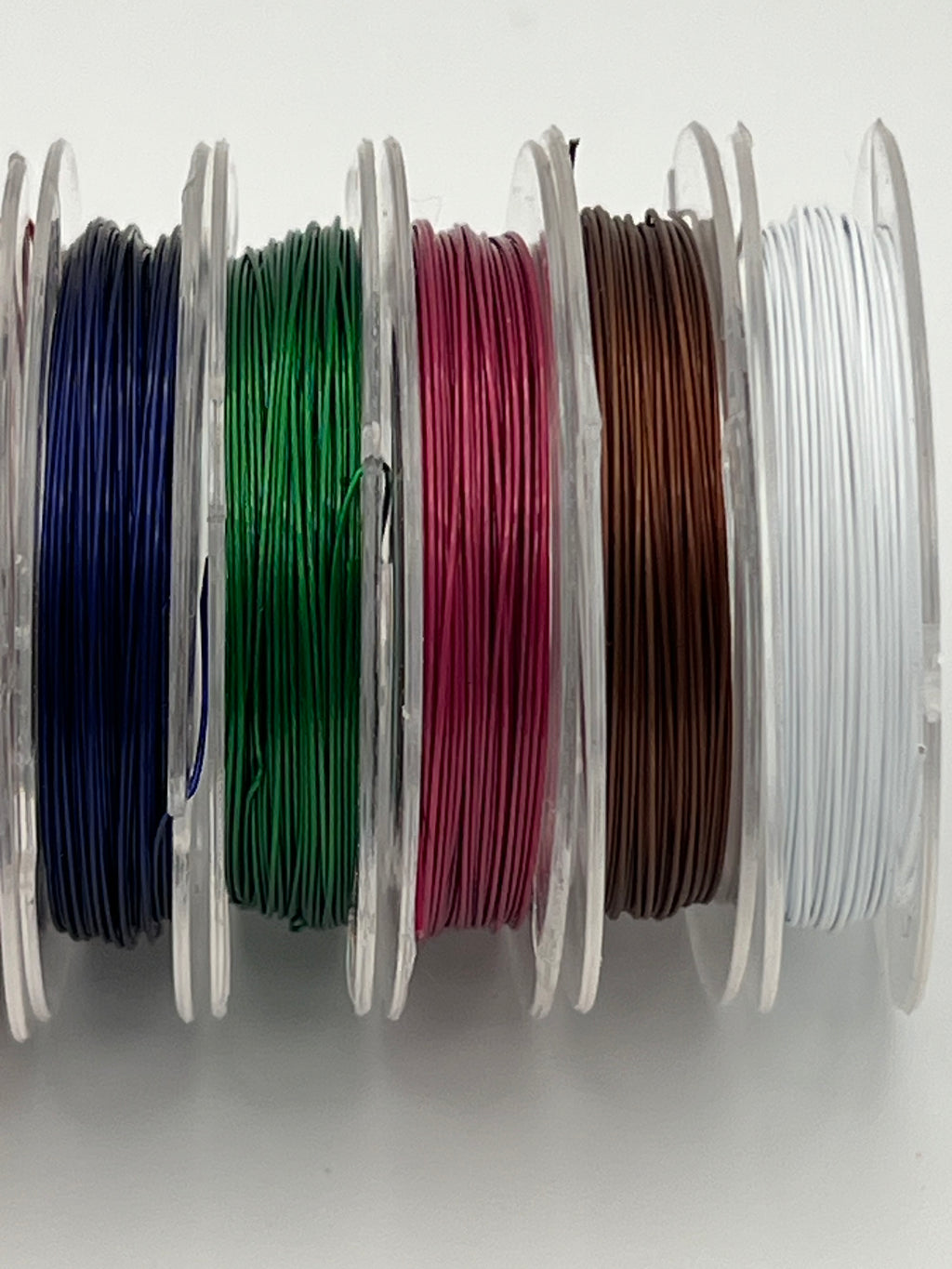 10 Rolls 0.38mm Stainless Steel Tiger Tail Wire 10m/Roll