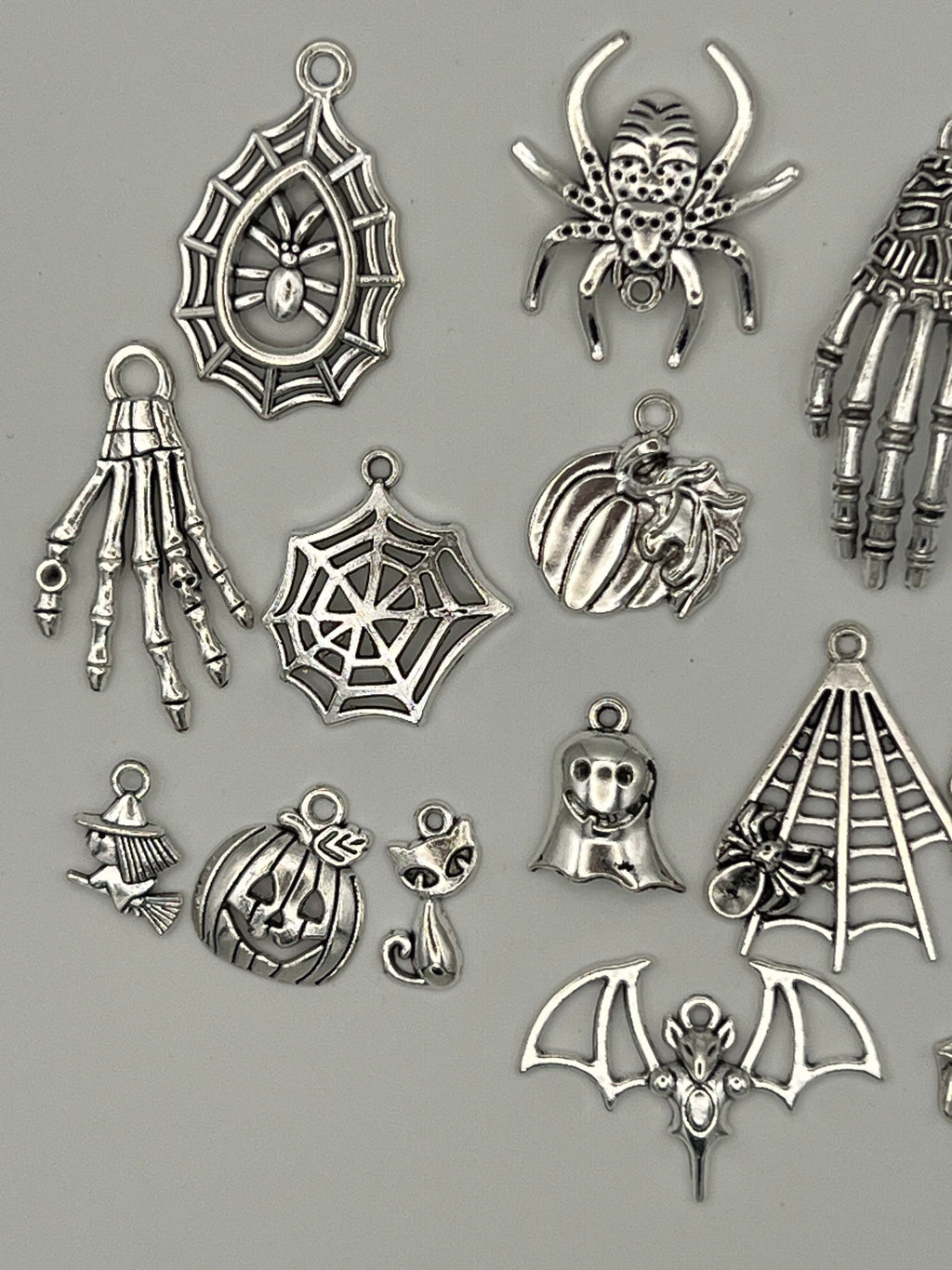 20 Tibetan Style Halloween Pendants/Charms Mixed