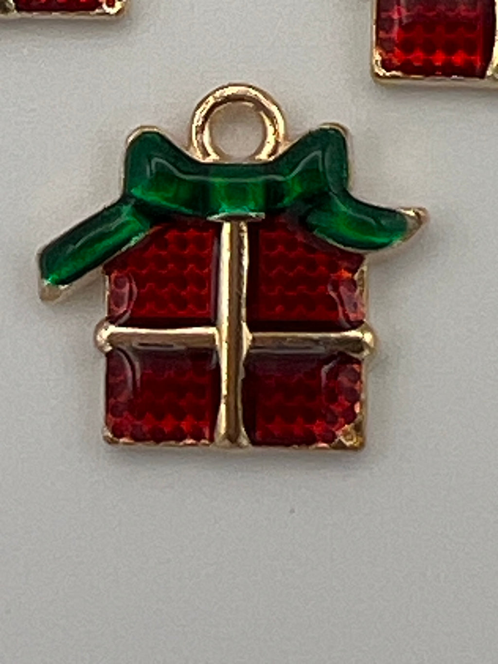 5 Christmas Enamel Pendants/Charms Christmas Gifts