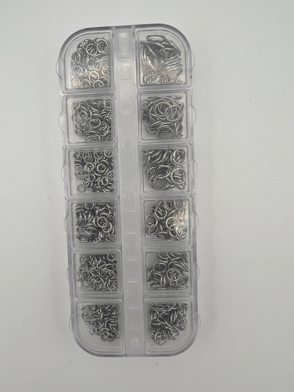 304 Stainless Steel Jump Rings Mixed Sizes 865 Jump Rings