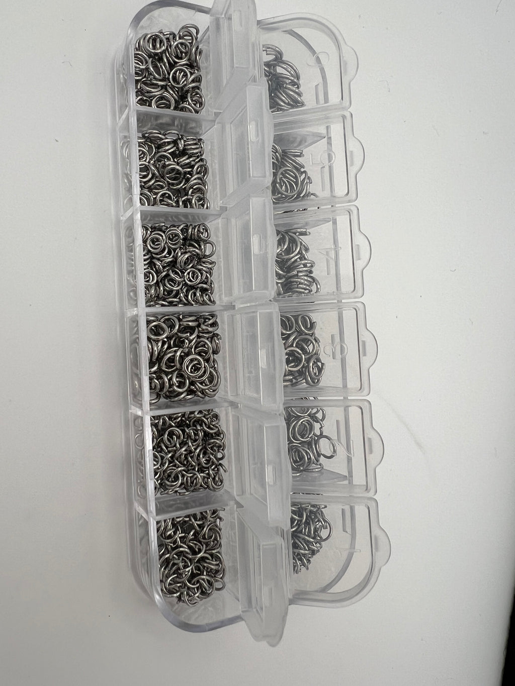 304 Stainless Steel Jump Rings Mixed Sizes 865 Jump Rings