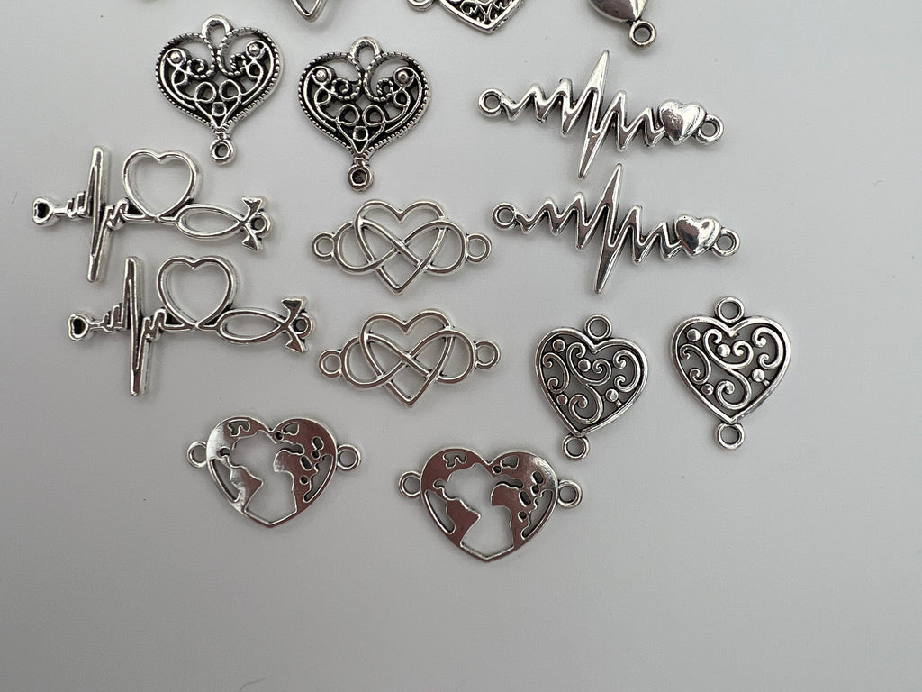 20 Tibetan Style Connector Charms