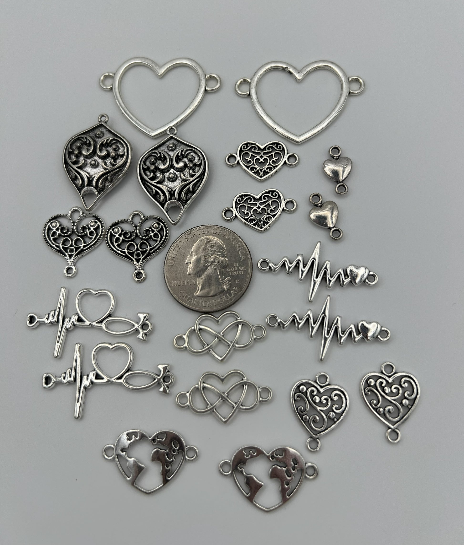 20 Tibetan Style Connector Charms