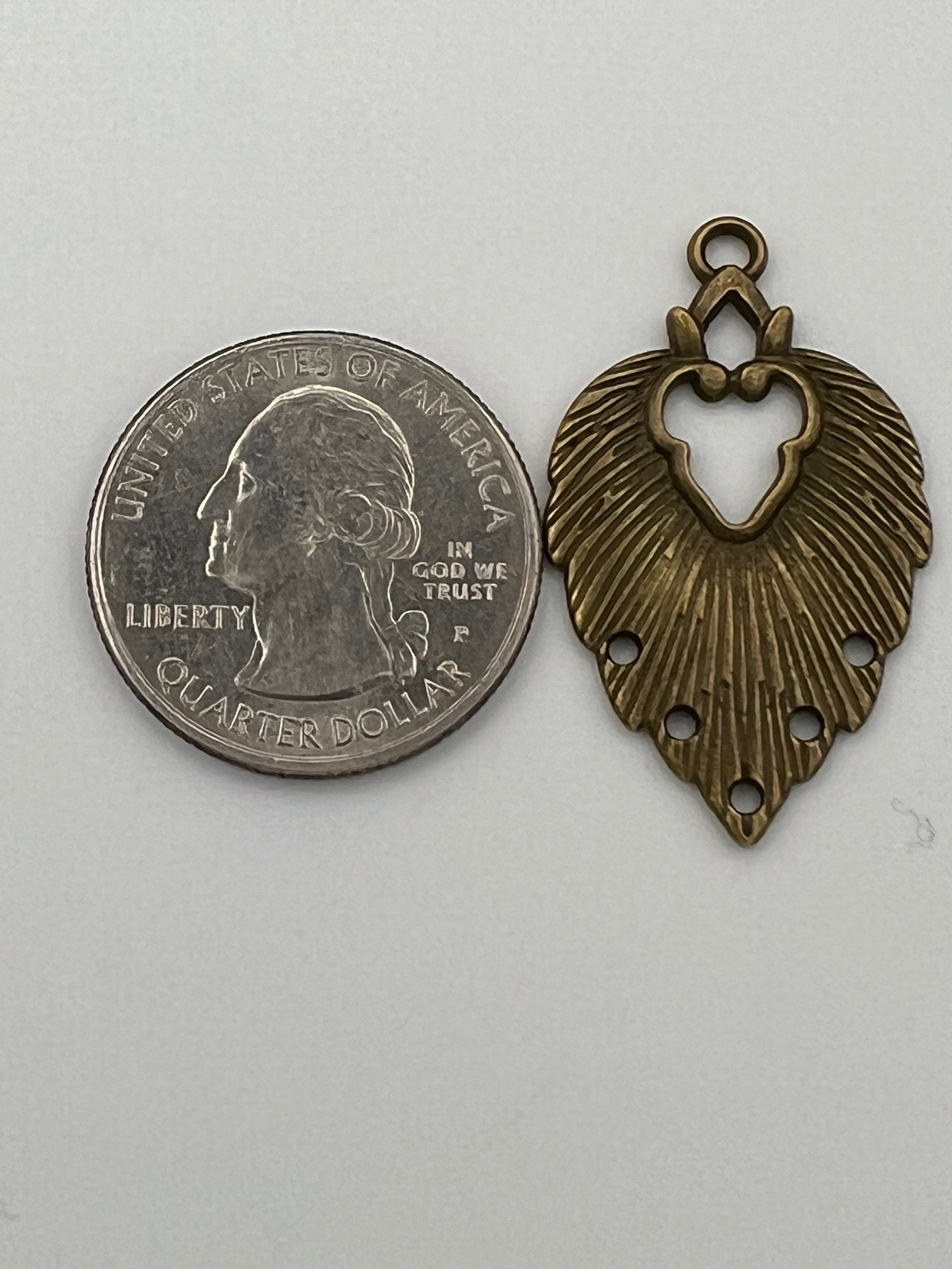 10 Tibetan Style Chandelier Findings Leaf