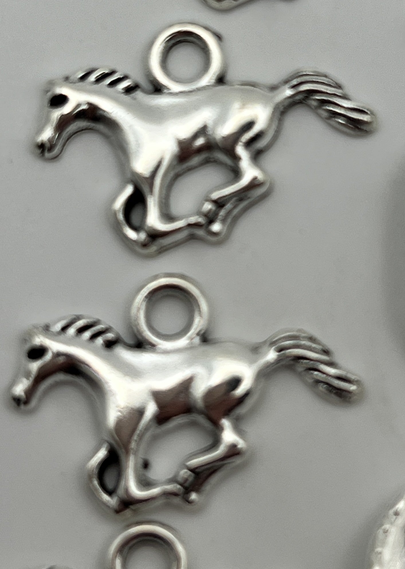 30 pc. Tibetan Style Antique Silver Western Style Pendants - Boots, Hats & Horses