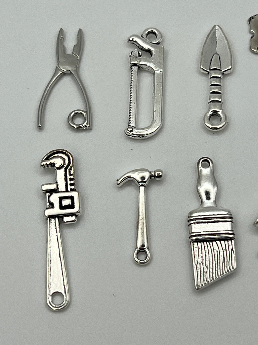 10 pc. Tibetan Style Pendants/Charms - Tools