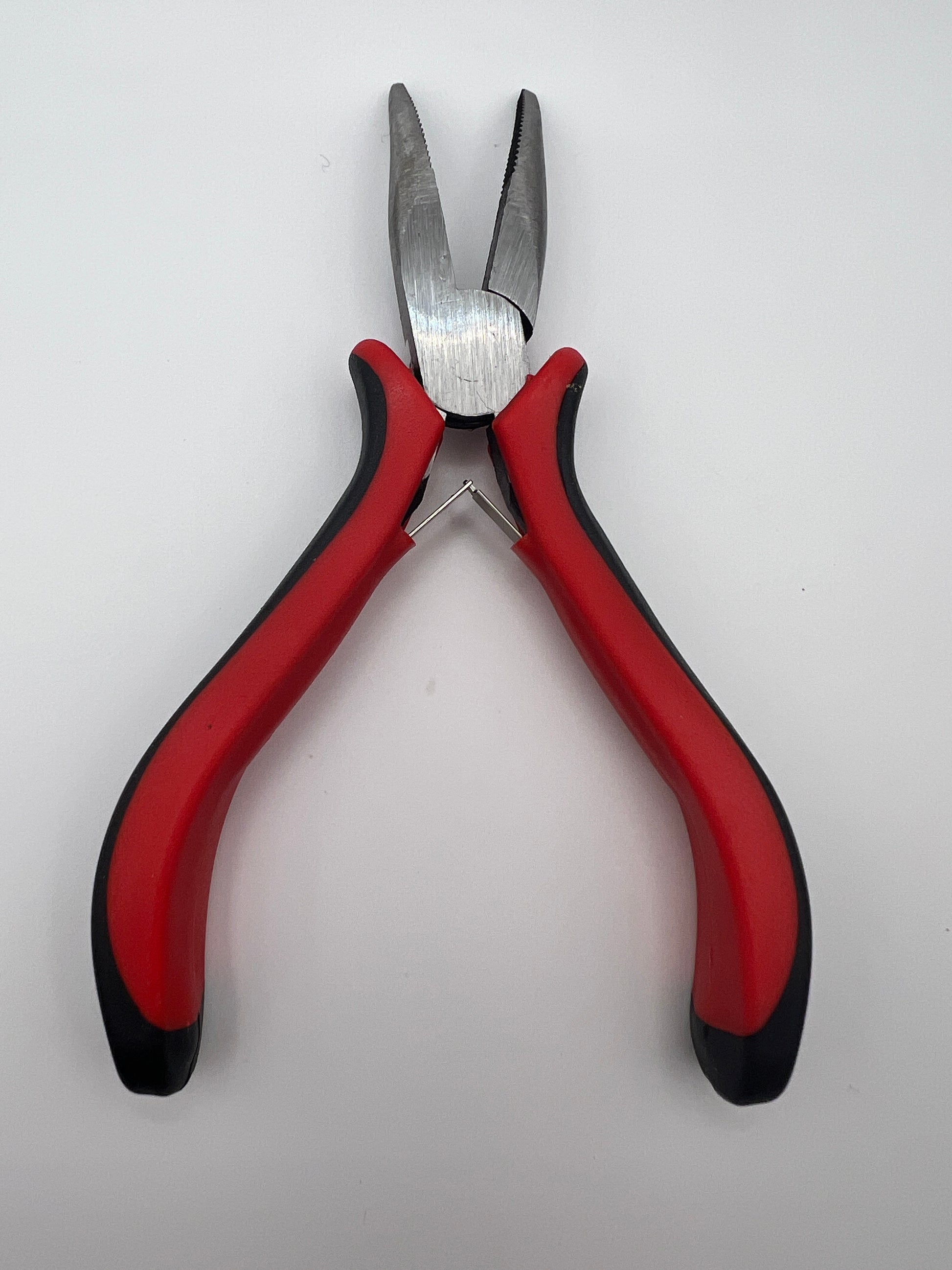 5.5-Inch Carbon Steel Bent Nose Pliers with Padded Handles
