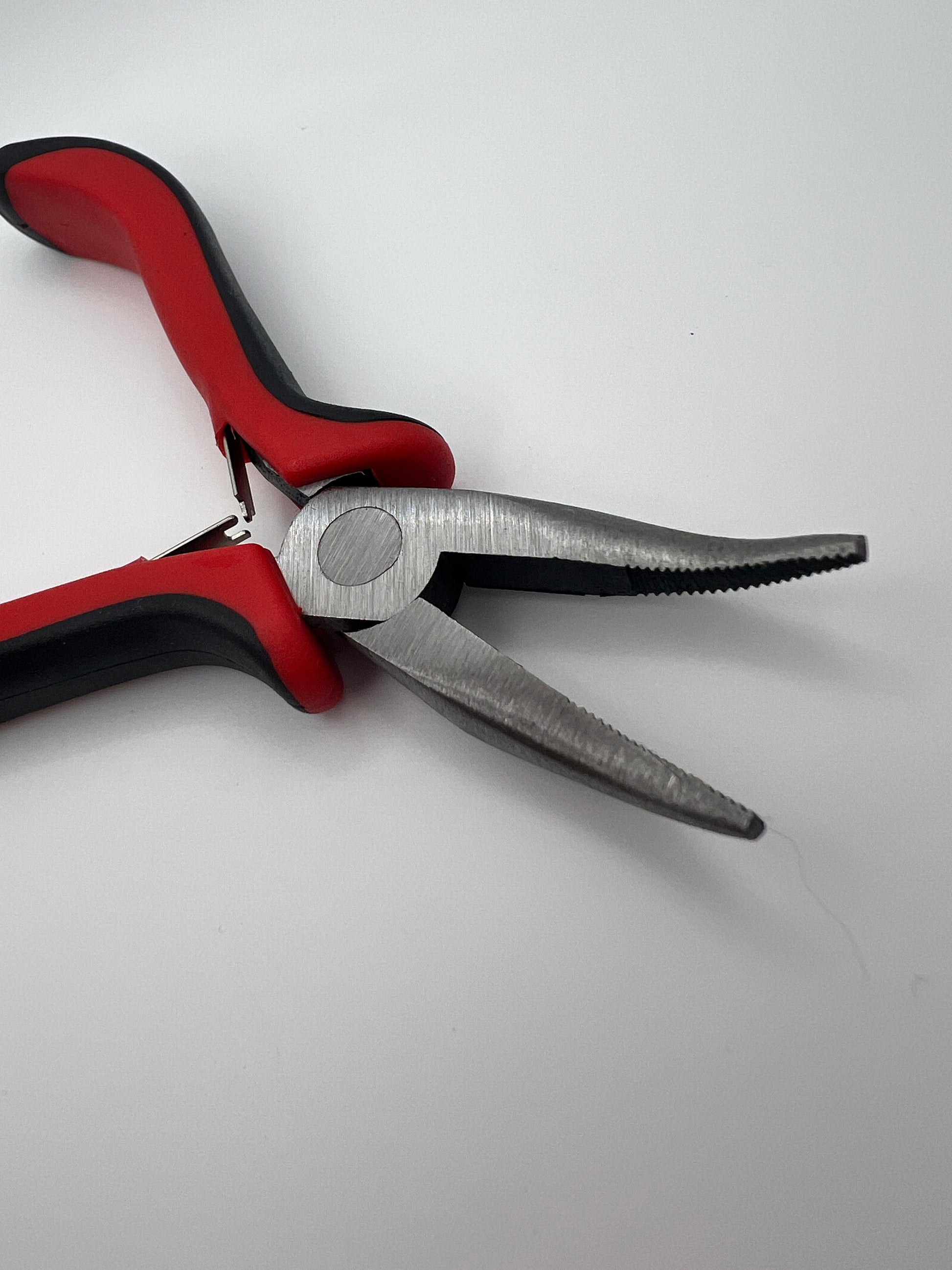 5.5-Inch Carbon Steel Bent Nose Pliers with Padded Handles