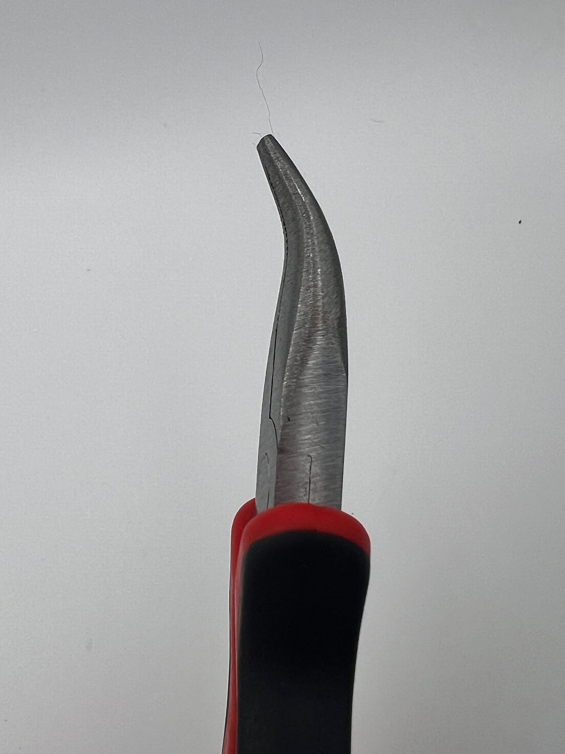 5.5-Inch Carbon Steel Bent Nose Pliers with Padded Handles
