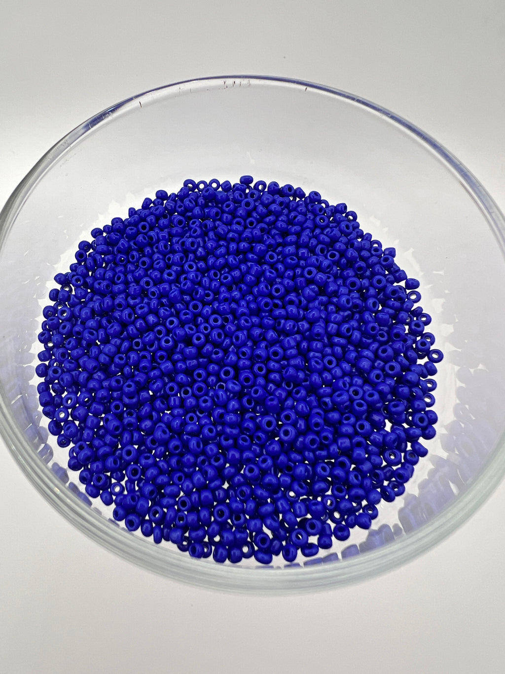 1 oz. 12/0 Opaque Glass Seed Beads Blue