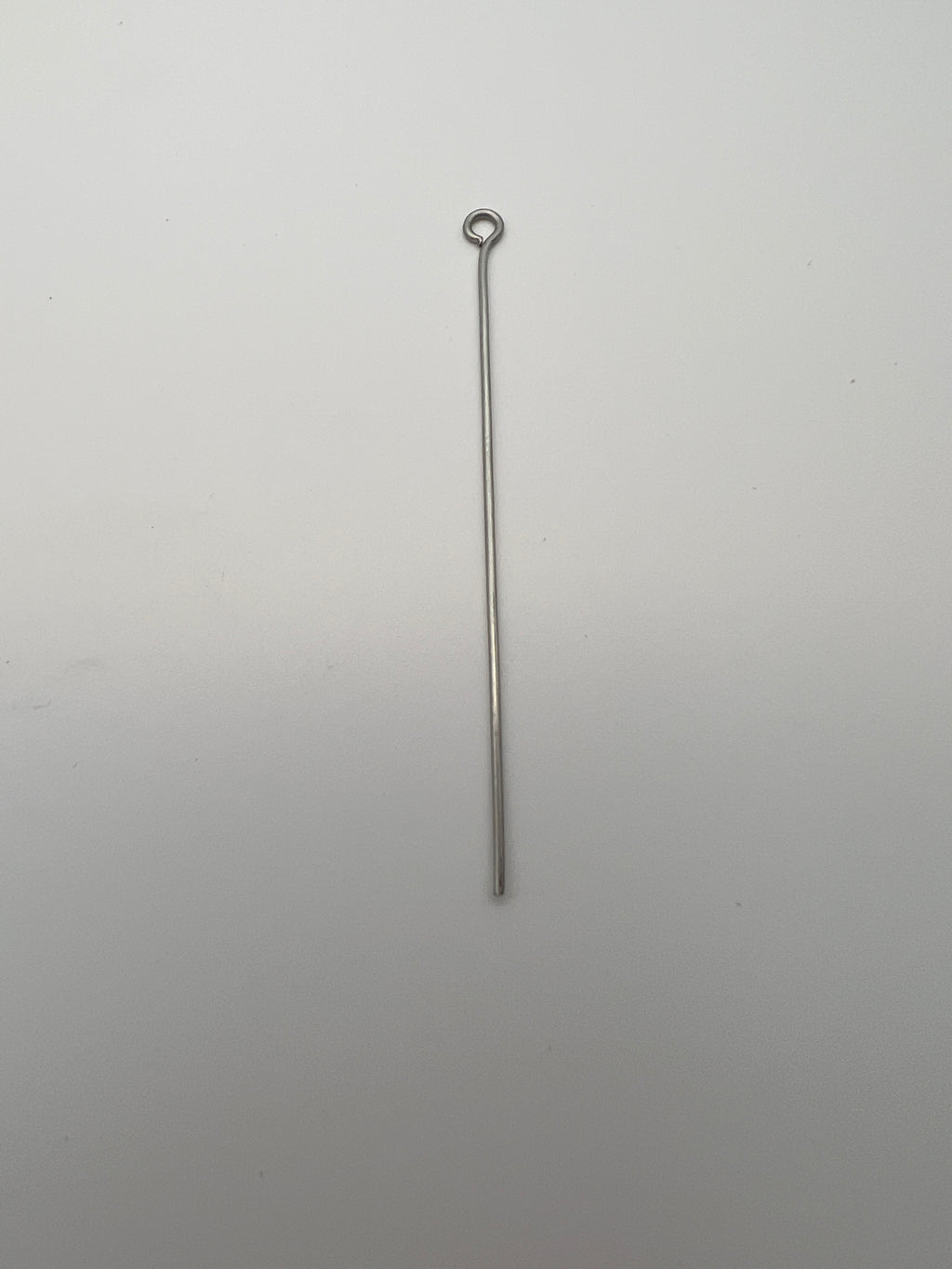 50mm 304 Stainless Steel Eye Pins - 100/Bag