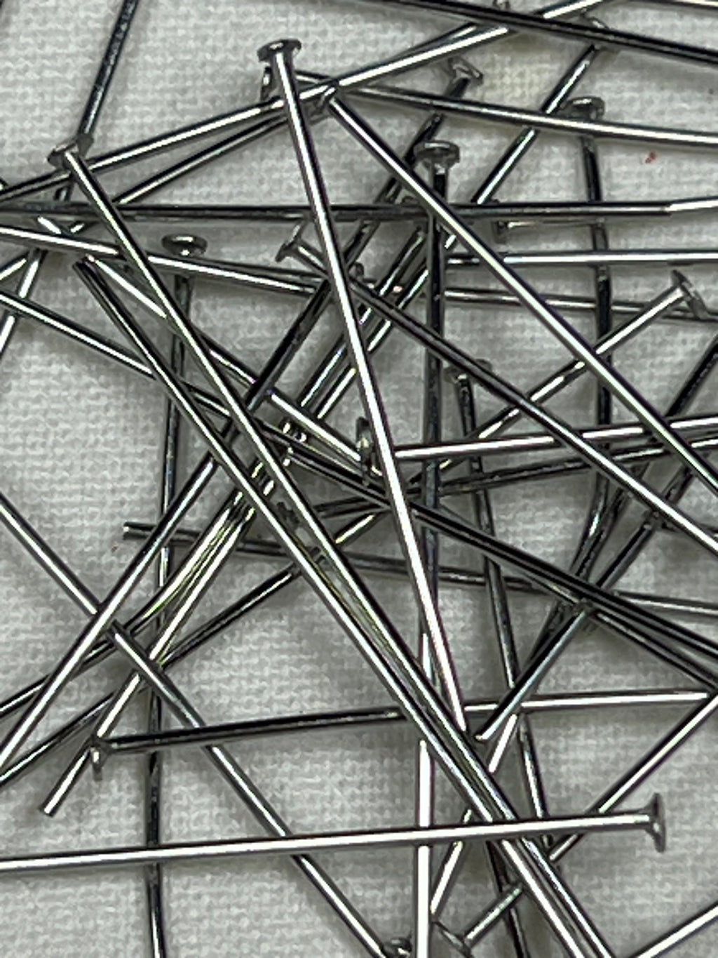 100 30mm 304 Stainless Steel Flat Head Pins