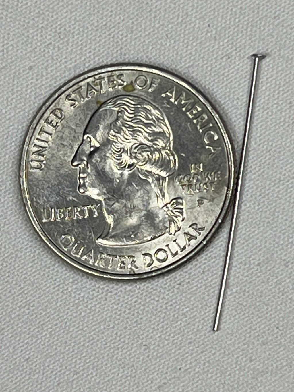 100 30mm 304 Stainless Steel Flat Head Pins