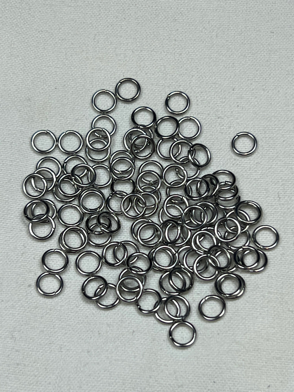 100 5mm 304 Stainless Steel Jump Rings