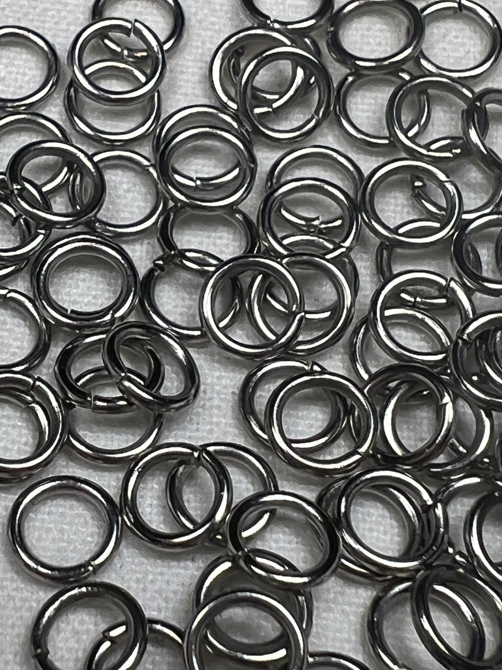 100 5mm 304 Stainless Steel Jump Rings