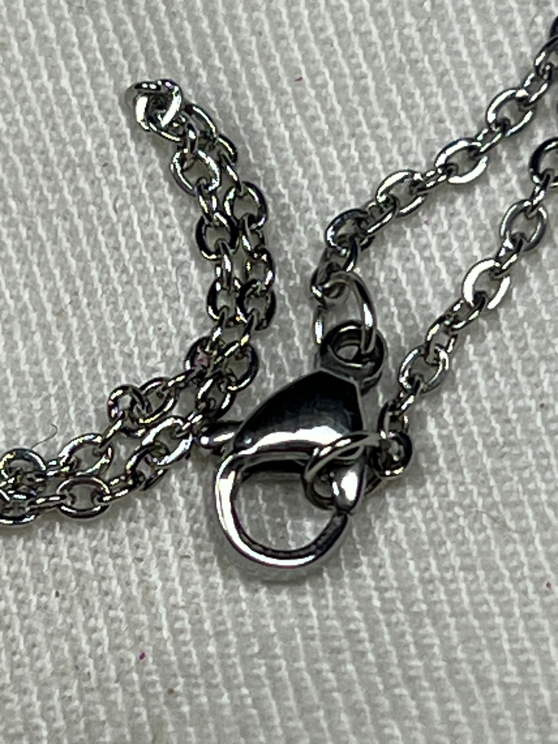 19.6" 304 Stainless Steel Cable Chain Necklace